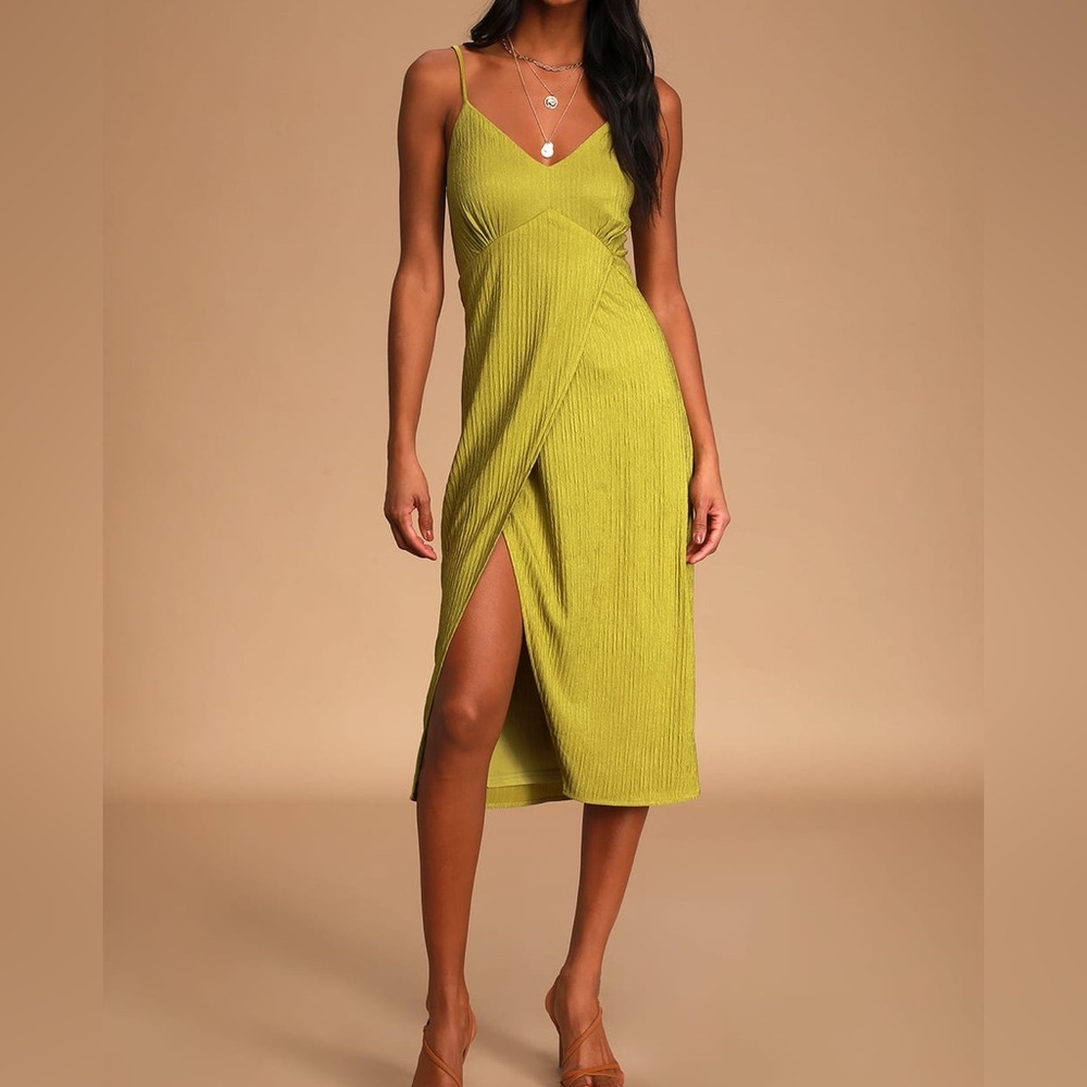 Tie Back Midi Dress